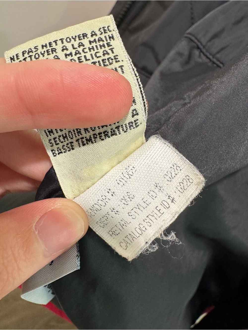 Vintage Y2K Eddie Bauer Red Thinsulate Insulated Hooded Jacket Coat Womens Small - Picture 16 of 16